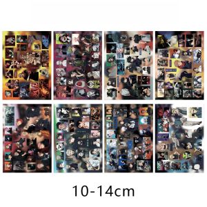 Bandai | Chống Thấm Nước Jujutsu Kaisen Die Cut Dán Anime Manga Vinyl Đề Can 10-14Cm Trang Trí Cho Sổ Lưu Niệm Đồ Văn Phòng Phẩm Quà Tặng