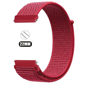 22mm Easy Fit Nylon Sport Strap For Xiaomi Watch 5 S5 46mm S4 Sport /2 Pro /S3 S2 46MM /Mi S1 Active /Color 2 Bracelet Watchband
