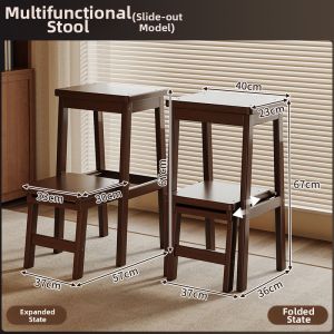 YONGJUE | Multifunctional Folding Extendable Ladder Stool