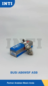 Busi AB6WSF ASB - Busi Drat Pendek Mesin Potong Rumput 2 Tak Chainsaw Sprayer Semprot Senso