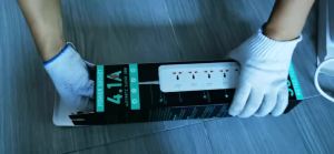 Universal Power Strip Socket UK EU KR US AU Israel Japan Plug with USB Type-c Surge Protector Power Cord Extension Sockets