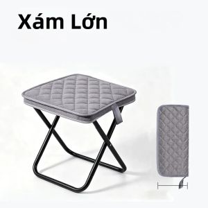 QAJTAO Hộp Đựng Bút Bằng Vải Cotton Dày Thoáng Khí Magza Nâng Cấp Túi Xách Gấp Gọn Cắm Trại Câu Cá Ngoài Trời Ghế Đẩu