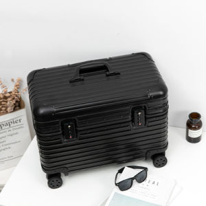 Magnum Aluminum Magnesium Alloy Travel Suitcase Durable Luggage with Camera Rod Universal Wheel Business Travel Bag