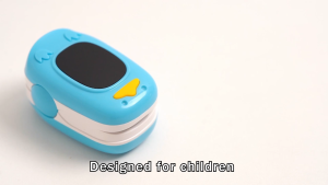 HealthTree Baby Finger Pulse Oximeter Heart Rate Monitor Blood Oxygen SpO2 Saturation Meter LED