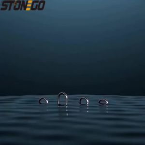 100PCS Fishing Connector Pins Stainless Steel Rolling Swivels Snap Fishhook Lure Tackle Accessories for Pike Fishing