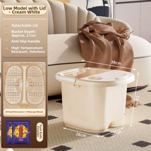 MEIZHUFU | Insulation Healthy Soak Tub Home Use Over Calves Depth
