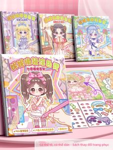 KABAXIONG | Sách Dán Sticker Tự Thiết Kế Công Chúa
