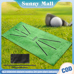 Mat Foldable Aid Hitting Swing Golf Matras Latihan Golf Alat Bantu Latihan Pukulan Golf