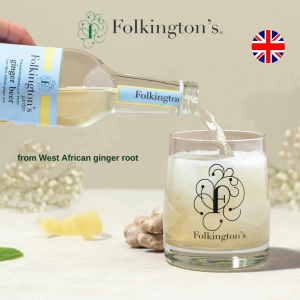 Folkingtons Sparkling Elderflower Pressé 330ml