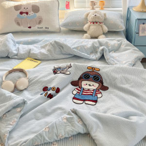 SHAYA | Cartoon Towel-stitch Summer Bed Set
