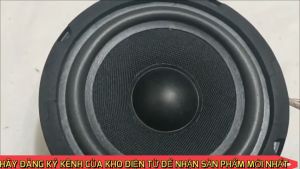 Loa trung 12 gân cao su toàn vành 14.5mm từ đơn công suất 150w - giá 1 cái