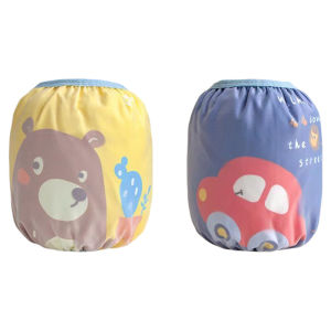 Childrens Sleeve Covers Waterproof Dirty Proof Quick Dry Baby Boys Girls Arm Protectors Cuddly Cartoon Style Light Corduroy