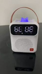 A112 นอนสวย ซีอัลซ์กระชับ โพงบลูทูธแบบ K-Song รุ่นแรกของเรา มีเสียงไฮไฟแบบพกพาลำ รวมพร้อมไมโครโฟน รีโมทคอนโทรล และไมโครโฟนไร้สาย