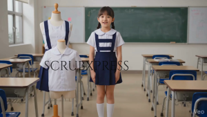 DSXZ 2026 School Uniform Blouse with Jumper /Blouse /Jumper Only