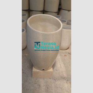 Bak mandi teraso tipe miring