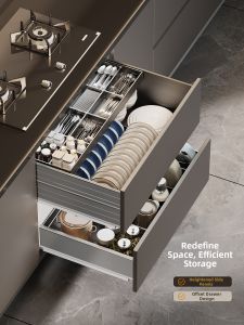 QIANJU | Multi-layered Drawer Organizer For Dishes