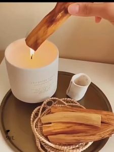 WHL 秘鲁圣木 秘魯聖木条 清除负能量 净化异味 Palo Santo Wood Stick Meditation & Spiritual Purification Smudge Stick Incense Stick Holder