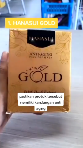 Masker Hanasui Naturgo - Masker Lumpur Hanasui - Masker Naturgo - 1 Box Isi 10 sachet - Virgo Shoop