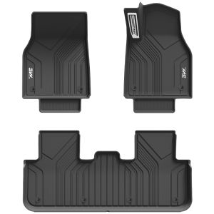 3W | Universal TPE Floor Mat For Right-hand Drive Tesla Model Y Model 3