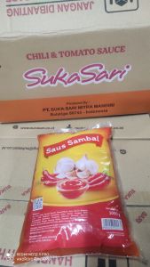 Saos Sambal Sukasari Kemasan 1kg