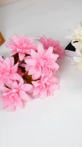 BUNGA CRISANT PEARL TANGKAI PANJANG ARTIFICIAL ROSE FLOWER KRISAN PREMIUM DENGAN 3 KUNTUM BUATAN DARI KAIN PALSU BOUQUET BERKUALITAS TINGGI COCOK UNTUK DEKORASI PERNIKAHAN SUDUT RUANG RUMAH DIY CAFE PESTA TAMAN FESTIVAL MURAH IMPOR ARTIFISIAL