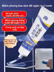 120Ml Băng Keo Chống Thấm Nước Độ Cứng Cao Cho Bể Cá Sửa Chữa Rò Rỉ Nước Dưới Nước Liên Kết Keo Cho Kính-1/2 Bộ