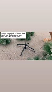 [UKURAN BESAR] POHON NATAL PORTABLE / PVC CHRISTMAS TREE / POHON CEMARA SALJU WHITE NEEDLE PINE TERMURAH READY STOCK