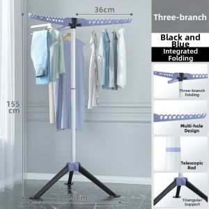 Foldable Extendable Indoor Outdoor Clothes Drying Rack