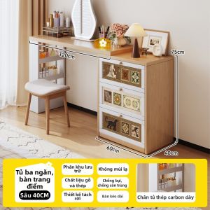MEISD | Tủ Trang Điểm Phong Cách Retro Bằng Thép