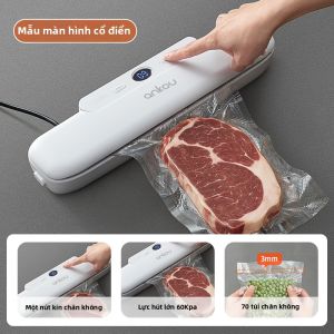 Ankou | Máy Hút Chân Không Bảo Quản Thực Phẩm Tự Động Cho Gia Đình Nhỏ