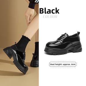 DUSTO | Comfortable Elevated Loafer Shoes Black