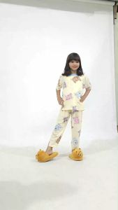 Kiminori LOLA.CP Setelan Baju Tidur Anak Lengan Pendek