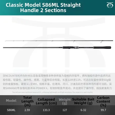 SHIMANO | Shore Casting Universal Lightweight Lure Rod