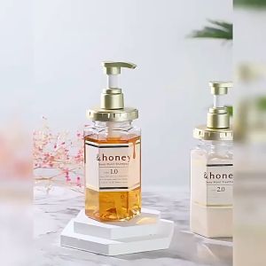 honey Shampoo Conditioner Organic Hair and Scalp Care for Intense Cleansing and HydrationMoisture Enhancing Wash and Protection Ideal for Straight Curly Curl Kinky Frizzy