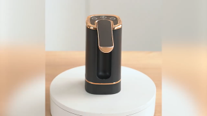 Foldable Water Bottle Pump Water Pump Dispenser Automatic Drinking Water Bottle USB Charging Water Pump Portable Suitable for all types of barrels water pump for mineral water with Second Count Function