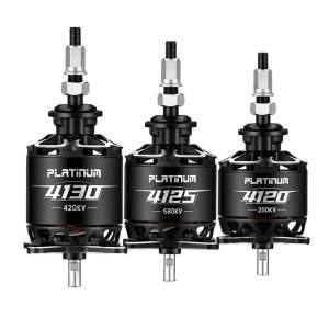 Hobbywing Platinum 4120 4125 4130 6S/12S 6mm Shaft Brushless Motor For RC Fixed-wing