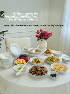 JINGDITAOCI | New Underglaze High Appearance Japanese Style Tableware Set