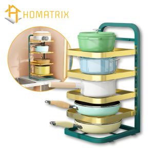 Kitchen Rack Sink Organizer Stainless Steel Shelves Side Dish Tray Pot and Pan Rack Holder Adjustable Rak Bawah Sinki