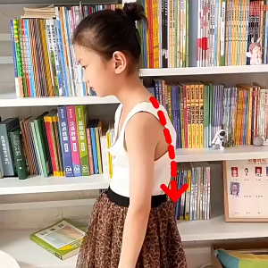 Height Adjustable Sitting Posture Corrector Capybara with Writing Pad Chest Support Eye Protector Comfortable Clip