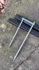 CHÂN Ô INOX MẠ CROM DÀI 30 PHÂN KÈM HỘP ĐỰNG  DỤNG CỤ THAY THẾ CHO CÁC MẪU Ô DÙ