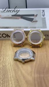 Silver/Gold/Rose Gold 40MM Arched Glass Cocktails Stainless Steel S Crown Case Fit NH34 NH35 NH36 NH38 NH39 NH70 NH72 Movement