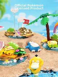 TUSIDI | Mô Hình Đồ Chơi Sáng Tạo DIY Pokémon Pikachu Tiệc Giáng Sinh