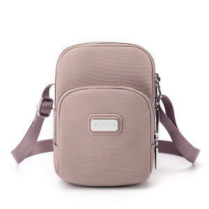 Túi Đựng Điện Thoại Di Động Mini Phong Cách Hàn Quốc Túi Đeo Chéo Túi Đựng Tiền Xu Túi Vải Treo Cổ Chất Liệu Oxford