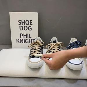 Giày Vải Nữ Đế Thấp Gấu Phong Cách Hàn Quốc 2021 Mùa Xuân Mẫu Mới Học Sinh ins Giày Thể Thao