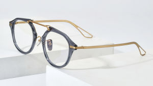 FONEX Acetate Titanium Glasses Frame Men Brand Design Vintage Retro Oval Eyeglasses Women Japanese High-Quality Spectacles Custom Optical Eyewear DTX119