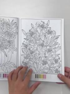 Sách Tô Màu Theo Số Dành Cho Người Lớn - Sách Minh Họa Tô Màu Theo Số Với Họa Tiết Mandala Hoa Và Động Vật Hoang Dã Sách Vẽ Trị Liệu Giúp Giảm Căng Thẳng