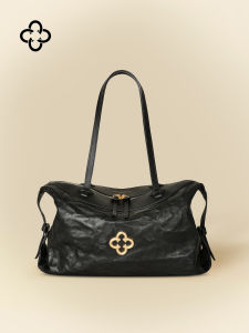 Large Capacity Leather Shoulder Handbag
