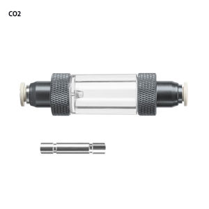 ZRDR | Aquarium CO2 Bubble Meter Metal Check Valve Quick Insert Bubble Meter CO2 Pressure Reducing Valve Equipment Accessories