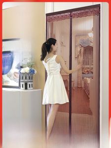 Diamond Net Mosquito-Proof Curtain For Home Magnetic Car Window Shade Mesh Curtains Self-Priming Velcro Summer Magnetic Mosquito Net Encryption Self-Adhesive