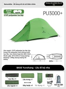 NatureHike | Lều Đi Phượt Đôi Siêu Nhẹ Chống Nước